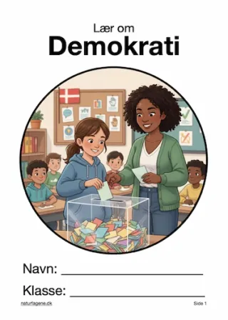 Illustration til undervisningsforløbet om Demokrati