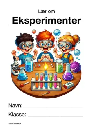Illustration til undervisningsforløbet om Eksperimenter