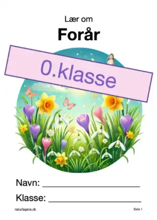 Illustration til undervisningsforløbet om Forår