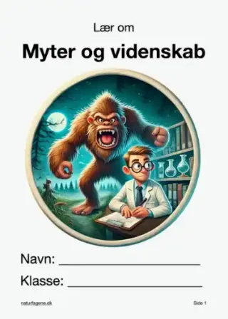 Illustration til undervisningsforløbet om Myter og videnskab