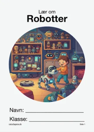 Illustration til undervisningsforløbet om Robotter