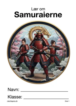 Illustration til undervisningsforløbet om Samuraierne