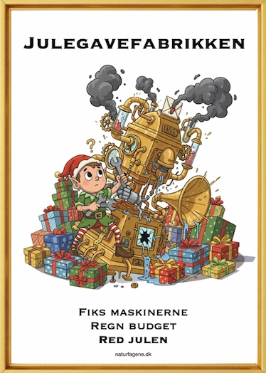 Illustration til undervisningsforløbet om Julegavefabrikken